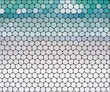 © Serhii - Abstract vector background. Sample. Blue pebbles. Eps 10