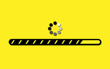 Poster - Software update. Loading process. Upgrade concept. Vector illustration in flat style. Upgrade Update Refresh. Loading process. Concept upgrade application progress icon for graphic