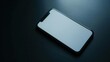 © MagicAI - Empty bank account screen on a phone, representing digital debt management