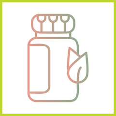 Nutritional Supplement icon Design