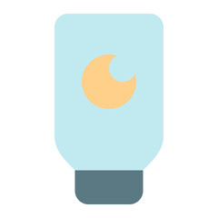 Wall Mural - night cream icon