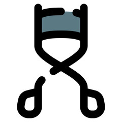 Poster - eyelash curler icon