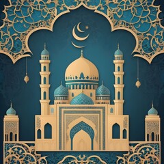 Islamic art background