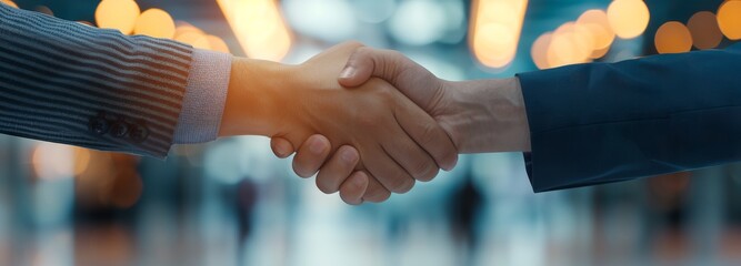 Business Partners Handshake