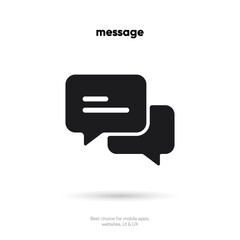 Aufkleber - New message notification concept on realistic smartphone mockup. New email pop up. Incoming, open messaging. Chatting, mail, post, letter symbol, sign, emblem with new notification for UI UX website