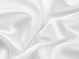 Gorgeous texture background of white cotton silk fabric