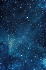 Canvas Print - night sky with stars and clouds,