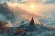 © Evhen Pylypchuk - Shambhala, the awakening system, rooted in ancient spiritual traditions and modern mindfulness, guides individuals towards enlightenment through meditation and self-awareness