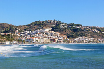 Poster - La Herradura beach in Andalucia, Spain