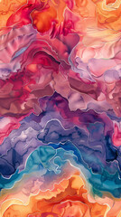Fototapete - Vibrant abstract background creating a seamless pattern suitable for any surface