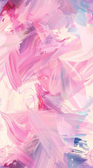 Poster - Abstract background created with seamless pink and purple brushstroke pattern