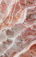 Aufkleber - A rocky surface with a pinkish hue