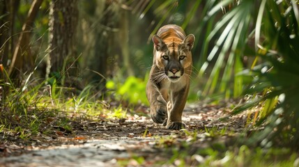 Canvas Print - lion in the zoo