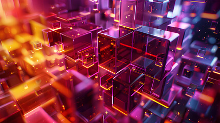 Poster - modern technology abstract background