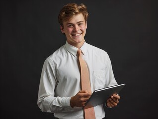 Sticker - portrait of a businessman