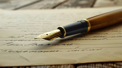 Aufkleber - Pen on the contract papers
