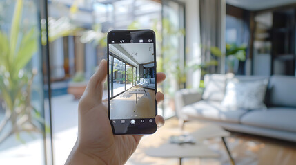 Poster - mobile connect with security camera