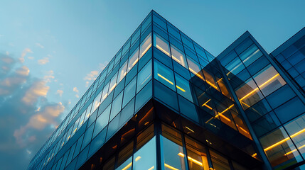 Aufkleber - modern office building