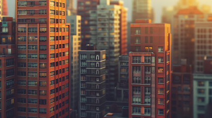 Poster - modern city