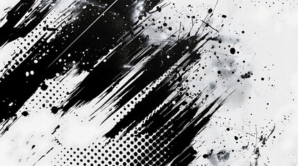 Aufkleber - halftone paint texture with a transparent background
