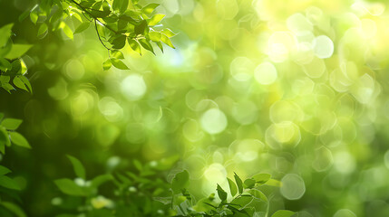 Poster - blurred nature background