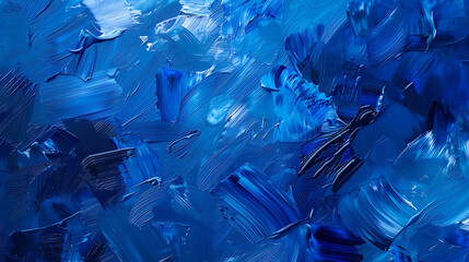 Aufkleber - blue paint background