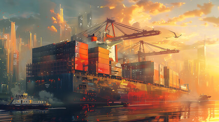 Poster - Concept logistique