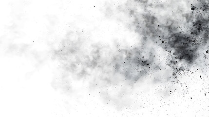 Poster - Abstract texture dust particle and dust grain on white background. dirt overlay or screen effect use for grunge and vintage image style.