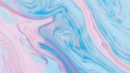 Canvas Print - Abstract blue and pink marble background