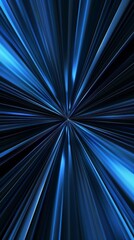 Aufkleber - Blue abstract speed lines background, futuristic concept