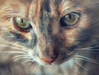 Canvas Print - portrait of a cat