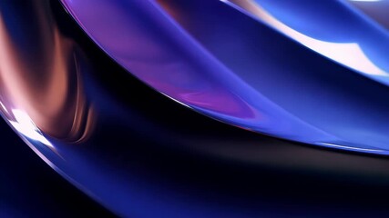 Poster - Vibrant Swirls of Color Dance in the Night at a Neon-Lit Art Installation. Generative AI
