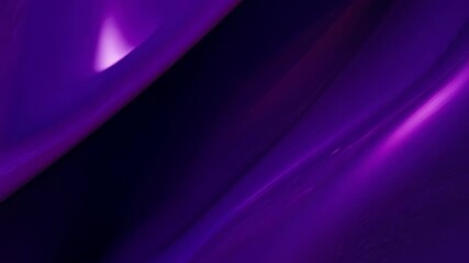 Poster - Mesmerizing Swirls of Purple Paint Flowing in a Sunlit Studio. Generative AI