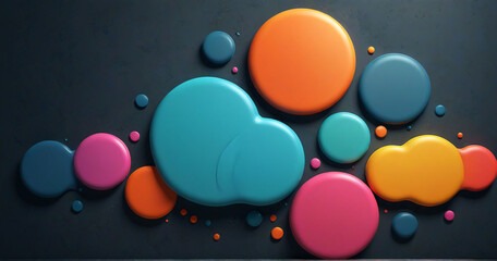 Wall Mural - balloons