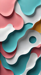 Wall Mural - abstract colorful background