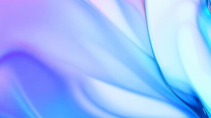Poster - Sublime Swirls of Blue and Pink Colors Captured in Abstract Art. Generative AI