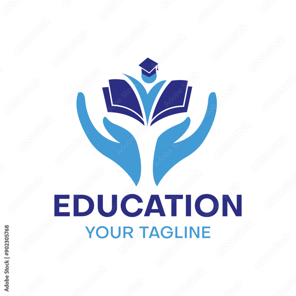 Creating an Impactful Education Logo Stock Vector | Adobe Stock