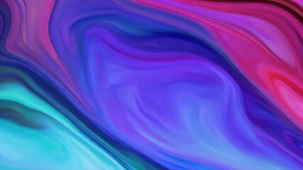 Poster - Vibrant Swirls of Color Create an Artistic Kaleidoscope Experience in Abstract Art. Generative AI