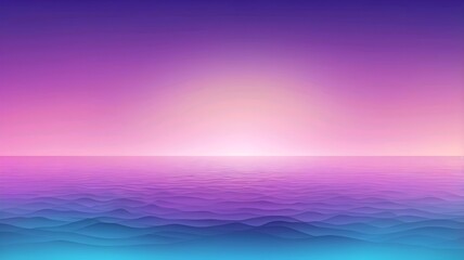 Poster - Purple Blue Gradient Vibrant Dreamy Vector Background. Sunrise, Sunset, Sky, Water Color Overlay Neon Design Element. Luxury Trendy Holograph Defocused Texture. Digital Funky Cool Tech Gradient