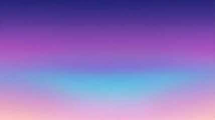 Poster - Purple Blue Gradient Vibrant Dreamy Vector Background. Sunrise, Sunset, Sky, Water Color Overlay Neon Design Element. Luxury Trendy Holograph Defocused Texture. Digital Funky Cool Tech Gradient