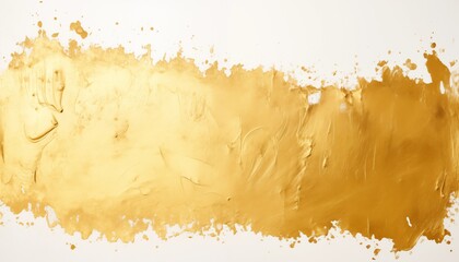 Wall Mural - abstract watercolor background, gold metal texture