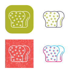 Wall Mural - Toast Icon Design