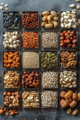 Canvas Print - Assortment of Nuts and Seeds