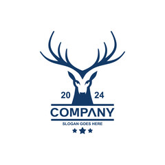 Wall Mural - Deer logo design