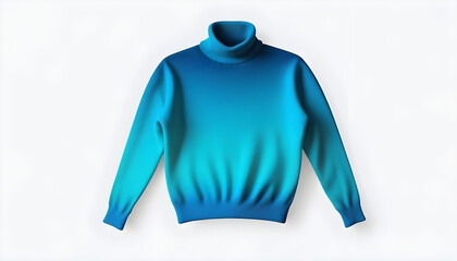 mockup blue and green sweater 1