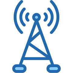 Wall Mural - Vector Icon Antenna, Modem, Tower, Signal, Antenna