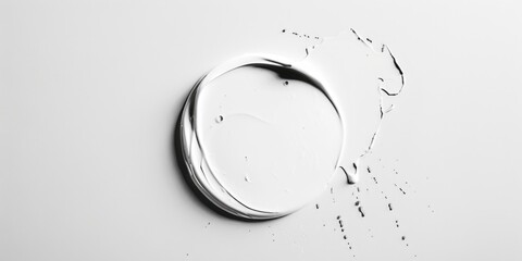 Poster - A close-up view of a cracked and worn-out toilet seat, with the surrounding porcelain bowl visible