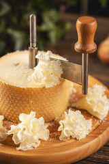 Poster - Cutting tete de moine cheese