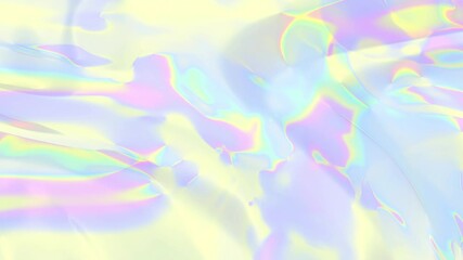 Poster - Abstract background Bright, colorful, dynamic pattern. Fractal graphics for creative graphic design. Holographic unstable texture. 4k