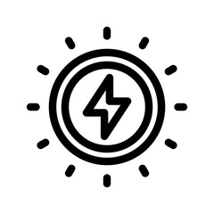 Energy Icon Vector Symbol Design Illustration